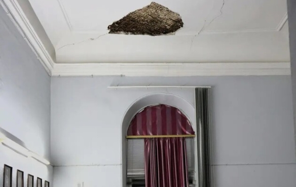 В Одеському археологічному музеї через обстріли частково обвалилась стеля – фото