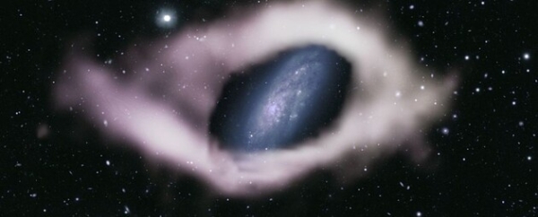 Астрономи знайшли галактику із «зав'язочкою»