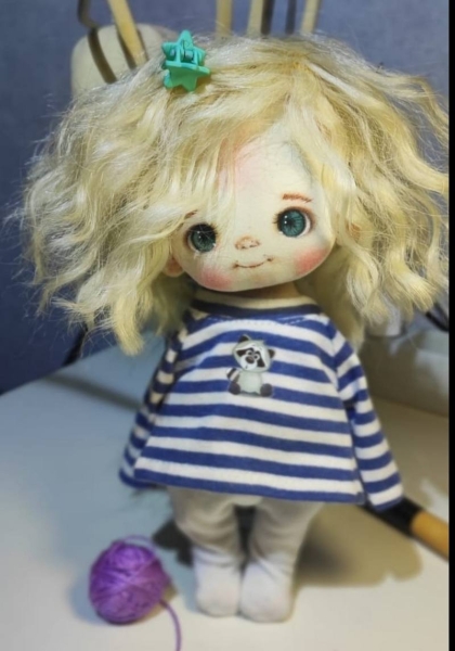 Ляльки, створені майстринею, викликають позитивні емоції 1