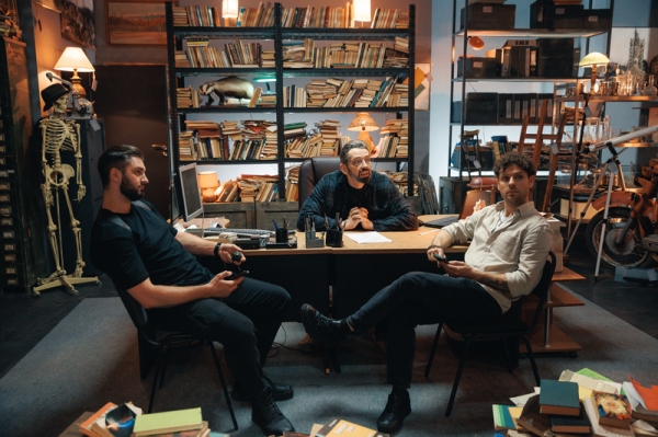 На зйомках детективного серіалу "Пес Альф" 1