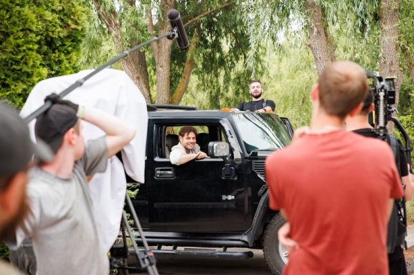 Антон Височанський грає у серилі "Пес Альф" 1