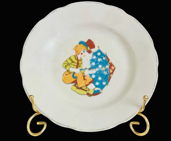 О. Шевченко. Дитяча тарілка «Мім». Коростенський ФЗ. 1985 1