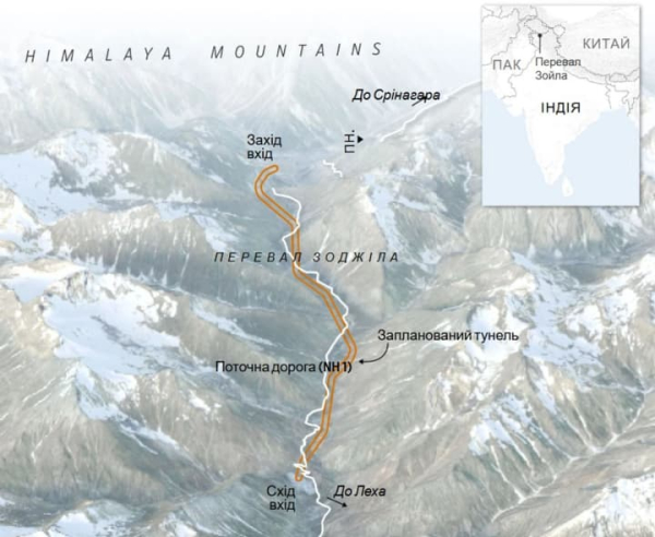 Гімалайське будівництво: Індія масштабує військову інфраструктуру для стримування Китаю