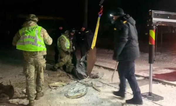 Атака рф на Київ 24 січня: поліція знешкодила бойову частину ракети "Іскандер-М" вагою пів тонни