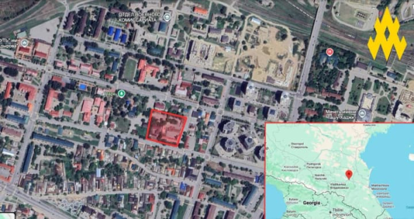 "АТЕШ" оприлюднив докази ураження будівлі відділу внутрішніх справ у Чечні