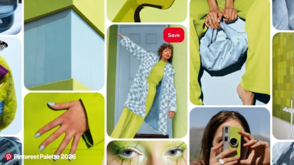 Pinterest представив палітру трендових кольорів 2026 року