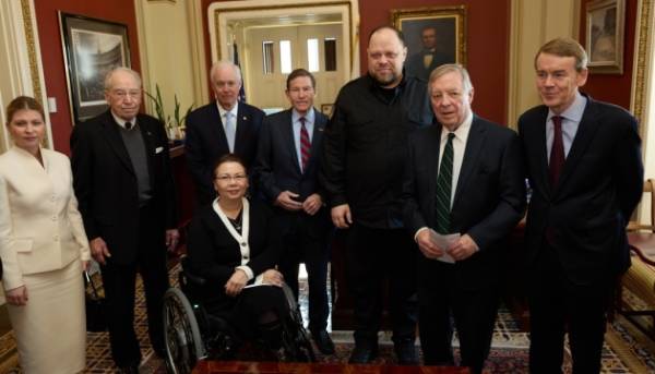 Стефанчук провів переговори з групою підтримки України в Конгресі США щодо санкцій&hellip;