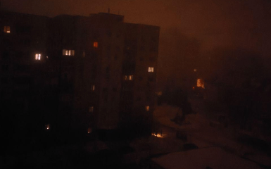 Бєлгород знову в темряві: ракетна атака та відключення світла — відеозапис
