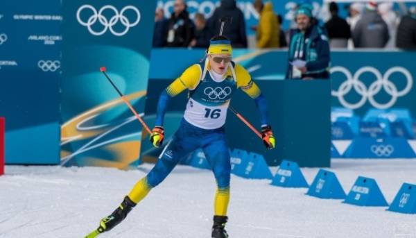 Біатлон: Підручний – шістнадцятий у гонці переслідування на Олімпіаді-2026 в Італії.