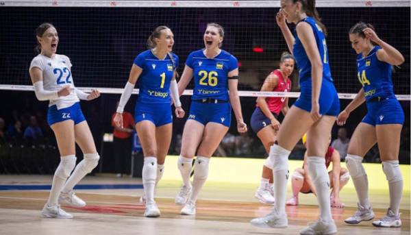 Українські волейболістки здобули першу перемогу в рамках Ліги націй