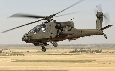 Америка вперше втратила бойовий гелікоптер Apache на Близькому Сході