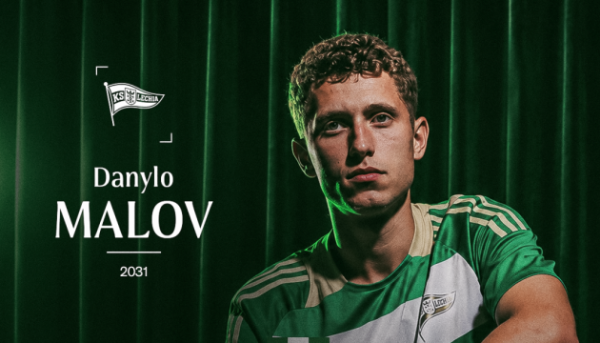 Данило Малов, український футболіст U19, уклав угоду з «Лехією».
