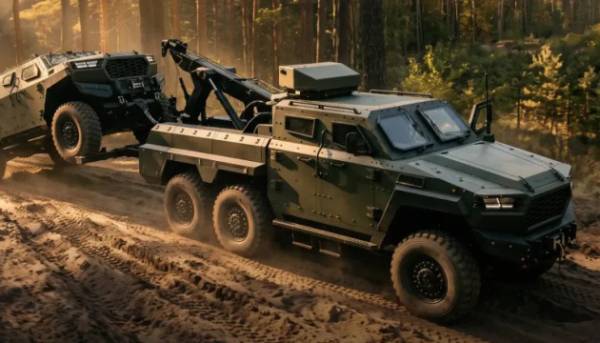 ЗСУ дозволили використання українського евакуаційного тягача Inguar-4 з укріпленою рамою