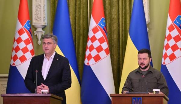 Хорватський прем’єр: Кожна держава прагне до партнерства з Україною у створенні безпілотників