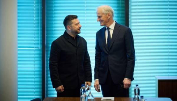 Президент України Володимир Зеленський провів переговори з прем’єр-міністром Норвегії щодо придбання газу…